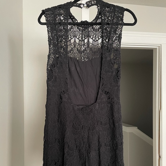 Free People Black Lace Dress - Picture 3 of 3